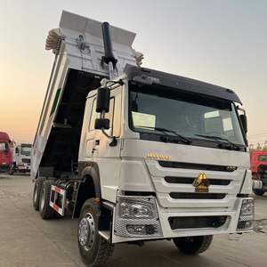 2024 самосвалы HOWO 6x4 Sinotruk 460hp Howo автомобили 10 подержанных пикапов из Китая ручной большой грузовик самосвал - Product Image 5