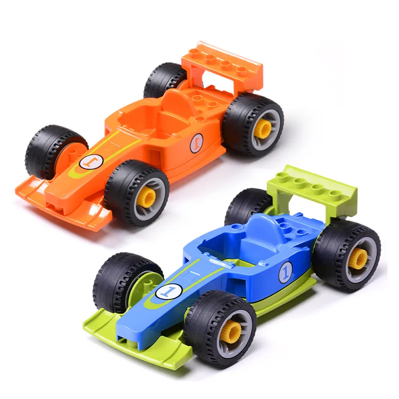 Gorock STEM Educational Toys DIY Block Car 41pcs Building Block Assemble Car Toy for kids boys girls