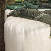 Film protecteur d'extrusion biodégradable, pour l'emballage du foin et de l'ensilage, film étirable en polyéthylène opaque de haute qualité LDPE