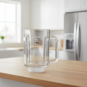 9849 vente en gros OEM 1800ml maison cuisine fait à la main Soda Lime verre mélangeur pot universel cruche alimentaire - Product Image 2