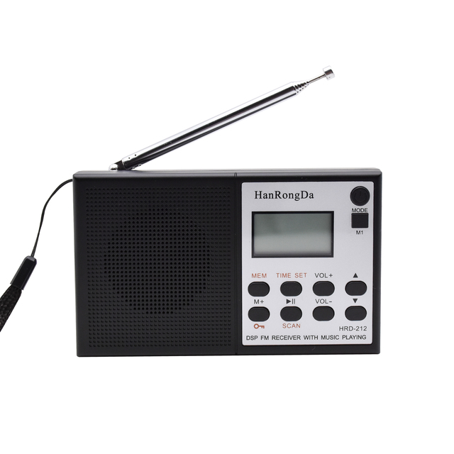 Mini Portable Factory Cheap FM BT TF Card Radio
