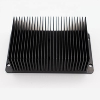 Services de découpe, pliage, poinçonnage et soudage carré de radiateurs en alliage d'aluminium usinés sur mesure par CNC, série 6000, pour l'électronique
