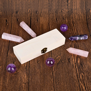 <span class=keywords><strong>Esfera</strong></span> de Cristal Curativa de Piedras Preciosas Naturales, Precio de Fábrica, Venta Caliente, Bola de Cristal de los Nueve Planetas, Caja para Regalo - Product Image 5