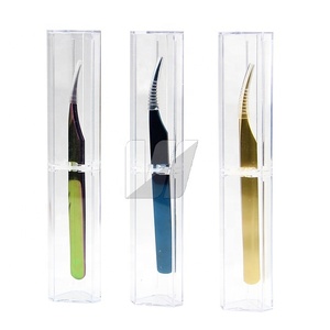 Pince à cils professionnelle polyvalente VI-LET-260 internationale japonaise en acier inoxydable de haute qualité Logo personnalisé fort - Product Image 2