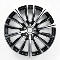 Velg Mobil Penumpang 20" 8.5J ET 30mm PCD 5x120 CB 72.56mm Aluminium Alloy Forged Wheels Machined Face Multi Spoke untuk BMW