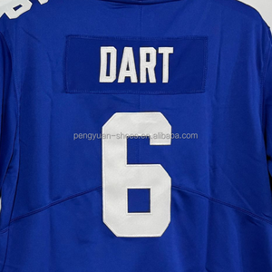 Pronto per la spedizione Jaxson Dart Royal Alternate maglia da Football americano cucita di migliore qualità - Product Image 2