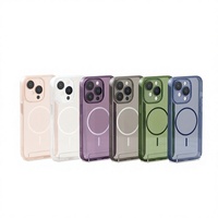Vente en gros de coques magnétiques transparentes en TPU de 6 couleurs, sans cadre, antichoc, pour Infinix Hot 50 Pro Note 40 Pro