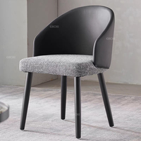 Vente de gros Mobilier de salle à manger de luxe Chaise de salle à manger de restaurant moderne en tissu