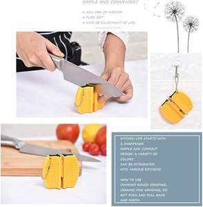 באיכות גבוהה מיני פלדה <span class=keywords><strong>whetstone</strong></span> קטן דו צדדי שחיקה להב מחדד 3 הבמה <span class=keywords><strong>whetstone</strong></span> לשימוש ביתי - Product Image 4