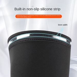 Vente en gros Manchons de <span class=keywords><strong>compression</strong></span> confortables pour les jambes Genouillères de sport pour hommes et femmes pour la course à pied Protection chaude pour le genou et le <span class=keywords><strong>mollet</strong></span> - Product Image 4