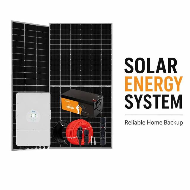 Mutian 2kw 2kWh Off Grid Complete Set Lithium Battery Monocrystalline Solar Panel Home Power Home Solar System
