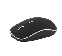 Souris sans fil ultra-fine à charge sans fil, mode double, charge rapide, longue durée de vie de la batterie, souris silencieuse pour le travail et les études