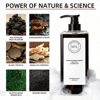 Sampo Herbal He Shou Wu untuk Menutrisi Kulit Kepala, Memperkuat, dan Mengatasi Uban, Sampo Organik Polygonum Multiflorum