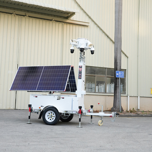 モバイルCCTVカメラトレーラー屋外ポータブル採掘セキュリティ監視システム即時展開重要インフラIP65 - Product Image 3