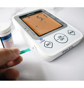 LANNX uHem A10 Elektrisches Blutdruck messgerät Digitaler Zuckergehalt Meter 2 in 1 Monitor Blutdruck messgerät Tester Kit Maschine