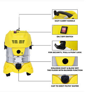 Máquinas <span class=keywords><strong>de</strong></span> limpieza <span class=keywords><strong>de</strong></span> <span class=keywords><strong>alfombras</strong></span> y tambores <span class=keywords><strong>Hoover</strong></span> para coche industrial personalizado <span class=keywords><strong>de</strong></span> 20L Aspirador <span class=keywords><strong>de</strong></span> coche Húmedo y seco 20ltr Azul eléctrico 2 horas - Product Image 2