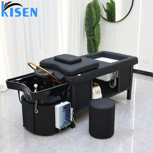 KISEN Salon Sink Bowl Hair Washing Head Spa Bed Thai Massage Pedicure <strong>Shampoo</strong> Bed Spa Head Massage <strong>Shampoo</strong> <strong>Sofa</strong> Equipment - Product Image 6