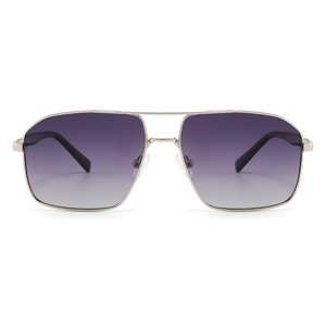 Gafas de sol rectangulares con montura completa, montura dorada, lentes degradadas, 100% de protección UV, unisex, para actividades al aire libre para adultos - Product Image 6