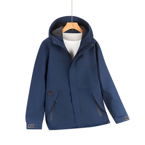 Outdoor Single Layer Windproof Jacket Lightweight Unisex Full Sleeve Printing Custom Logo Corporate Uniform Workwear - Product Image 1