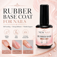 Vernis Gel Base Coat Caoutchouc Soak Off en Gros pour Renforcement des Ongles Naturels Manucure UV LED