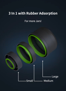 Kit de scellage sous vide électrique Mason Jar avec couvercles en plastique Machine de scellage de stockage des aliments à piles Application de voiture - Product Image 6