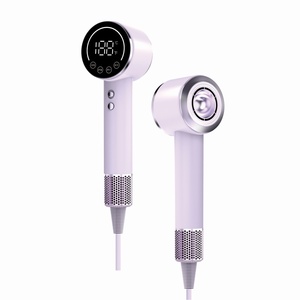 Secador de Pelo <span class=keywords><strong>Eléctrico</strong></span> Iónico de Plástico con Enchufe Europeo, Alta Velocidad, Motor BLDC de 1400W, para Uso Doméstico y Profesional, 220-240V, OEM/ODM, Caja de Regalo - Product Image 1