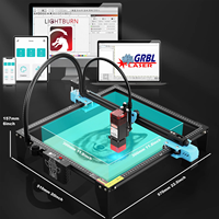 Graveur laser TWOTREES TTS-10 Pro 80W, acier inoxydable, imprimante de logo DIY, machine de gravure laser TTS-55Pro, découpe de bois CNC