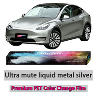 Película Decorativa para Autos, Ultra Mate Metálica, Extensible, Resistente a la Intemperie y a la Decoloración, para Distribuidores Internacionales