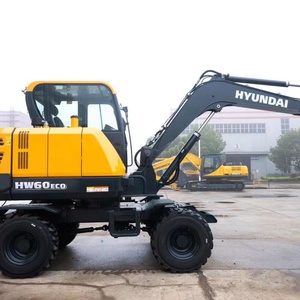 Se venden excavadoras de cadenas HyundaiHX 60 y excavadoras de ruedas HYUNDAI HW60ECO fabricadas en Corea del Sur - Product Image 2
