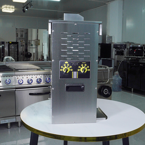 Máquina de hamburguesas Máquina comercial completamente automática de doble capa para hornear Maquinaria y equipo eléctrico pequeño para hamburguesas - Product Image 3
