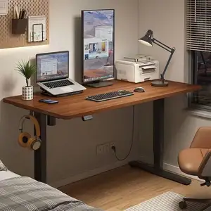 Nuovo Design tavolo ufficio ergonomico elettrico regolabile in altezza Sit To Stand scrivania in piedi