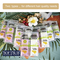 Sachet OEM sans soude, marque privée, relaxant capillaire régulier Dark and Lovely pour les personnes noires, mini