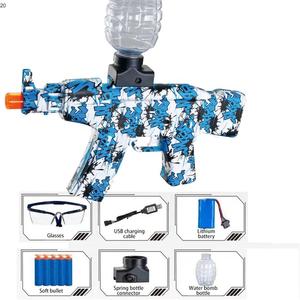 Jouets électriques pour enfants à succès, jeux d'extérieur d'été, 2 en 1, jouets en plastique, balle d'eau, pistolet <span class=keywords><strong>jouet</strong></span> <span class=keywords><strong>AK</strong></span> <span class=keywords><strong>47</strong></span> avec balles, tir - Product Image 2