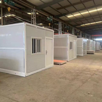 Vente en gros de maisons préfabriquées sur mesure de 40 pieds, maisons mobiles et pliables, bâtiment préfabriqué, maison en conteneur pliante bon marché de 40 pieds
