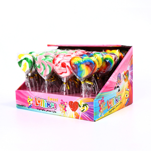 Lecca-lecca a Spirale al Gusto Fruttato in Caramella Dura <span class=keywords><strong>Rosa</strong></span> <span class=keywords><strong>e</strong></span> Bianca Certificato BRC Confezione in Sacchetto Personalizzabile - Product Image 4
