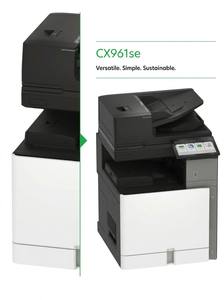 Impresora Multifunción a Color A3 Cx961se con 35 ppm y Pantalla Táctil, Rendimiento de Color A3 de Alta Velocidad Cx961se de 10 Pulgadas - Product Image 1