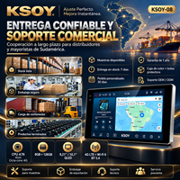 Lecteur KSOY-08 De Carro Pantalla Para Automovil Pantalla Android Para 8 + 128G Android Pantalla Android 9 Pulgadas GPS