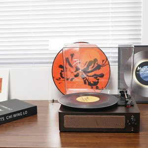 Tocadiscos de Vinilo Vintage Elegante <span class=keywords><strong>para</strong></span> Sala de Estar, Regalo <span class=keywords><strong>para</strong></span> Mudanza, Compatible con Altavoces, Hecho en China, Otras Marcas - Product Image 2
