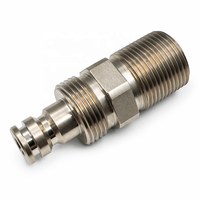 Conector Rápido de Titanio Gr5 Ti-6Al-4V, Mecanizado por CNC, Alta Resistencia, para Sistemas Hidráulicos, Directo de Fábrica, Personalizado OEM