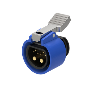 Fabrik preis Große EV-Ladeans chlüsse 6Pin 2 6 Wasserdichte Fahrrad batterie Entladung Kupfer <span class=keywords><strong>Push</strong></span> <span class=keywords><strong>Lock</strong></span> für Ebike für Power - Product Image 4