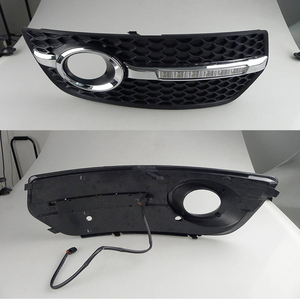 ไฟเดย์ไลท์ LED DRL 1 คู่ สำหรับรถยนต์ <span class=keywords><strong>Audi</strong></span> <span class=keywords><strong>Q5</strong></span> ปี 2010 2011 <span class=keywords><strong>2012</strong></span> 2013 ใช้เป็นไฟส่องสว่างกลางวัน ไฟเตือน และไฟตัดหมอก - Product Image 2
