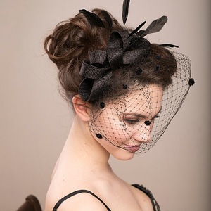 Chapeaux Fascinateurs en Gros Années 20 et 50, Chapeau Pilbox, Chapeau de Cocktail, Coiffure <span class=keywords><strong>pour</strong></span> Fêtes du Thé avec <span class=keywords><strong>Voile</strong></span> <span class=keywords><strong>pour</strong></span> Filles et Femmes - Product Image 3