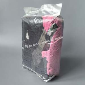 Paños de Felpa de Colores para Limpieza, 100% Algodón, Diseñados para una Limpieza Eficiente en la Industria Manufacturera - Product Image 1