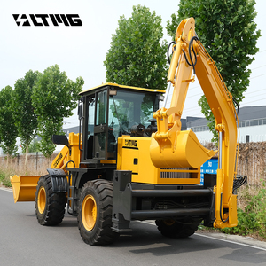 LTMG 2025 New Chinese Made Cheap 2.6 Ton 2.6 t Small Bucket Tooth <span class=keywords><strong>Bac</strong></span> Hoe Loader with Four-wheel Steering - Product Image 3