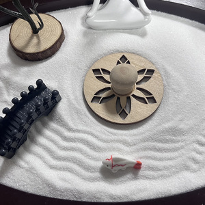 Vente en gros du nouveau <span class=keywords><strong>jardin</strong></span> <span class=keywords><strong>zen</strong></span> table de méditation sable de l'usine de vente à chaud micro paysage bureau bureau maison petits ornements - Product Image 4