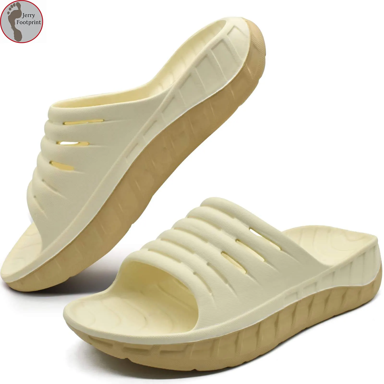 Sandali sportivi per il recupero delle donne fascite plantare supporto per arco cuscino spesso scivoli sandali Comfort pantofole con punta aperta plantare