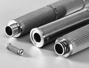 Élément filtrant pliant en acier inoxydable direct d'usine composants de cylindre de noyau d'huile hydraulique filtre liquide pour l'utilisation du moteur - Product Image 3