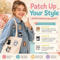Kitty Cat Bestickte Weiße Calico-Tuxedo-Aufnäher mit Ingwerfarbenem Tabby-Katzenmotiv, die die Zunge ausstrecken und miauen – zum Aufbügeln oder Annähen
