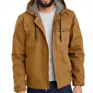 Sweat à capuche unisexe personnalisé avec impression numérique et par décharge, effet délavé, poches en polaire, imperméable, pour le travail hivernal, style formel - Product Image 1