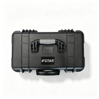 Valise à roulettes en plastique étanche pour outils, boîte de rangement rigide pour équipement de transport